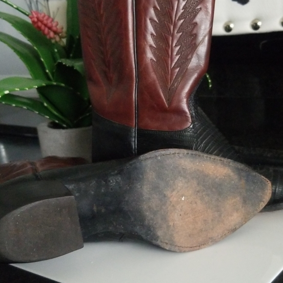 Lizard + leather 7M J Chisholm Ladies Western - Picture 8 of 8